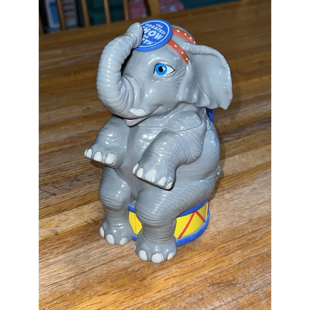 Ringling Brothers Barnum & Bailey Circus Elephant Plastic Mug Cup